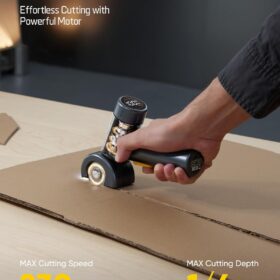 Fanttik C8 Nano Easyswap Cordless Electric Scissors – Rechargeable Fabric & Cardboard Cutter with LED Display & Type-C Charging