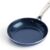 Blue Diamond 8 Inch Ceramic Nonstick Frying Pan - Diamond Infused Skillet, PFAS Free, Metal Utensil & Oven Safe up to 600°F, Blue