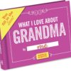 Knock Knock What I Love about Grandma Fill-in-the-Blank Gift Journal – A Personalized & Heartfelt Keepsake for Grandmothers