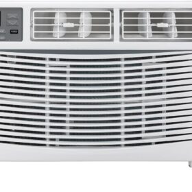 ROVSUN 8,000 BTU Window Air Conditioner with Heat – 4-in-1 AC Unit, Cooler, Dehumidifier, and Electric Heater with Remote for Rooms up to 350 Sq. Ft.