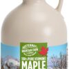 Butternut Mountain Farm 100% Pure Vermont Maple Syrup – Grade A Dark Color, Robust Taste, All-Natural Sweetener, 32 oz (1 Qt) Easy Pour Bottle