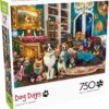 Buffalo Games Dogs in The Library 750-Piece Jigsaw Puzzle by Brigid Ashwood - Entertaining Dog Bookshelf Art for Adults & Game Nights