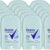 Degree Women's Shower Clean Antiperspirant Deodorant Stick – 72Hr Body Heat Activated Protection, Travel Size 0.5 Oz (18 Pack)