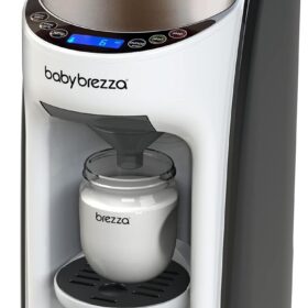 Baby Brezza Formula Pro Advanced Baby Formula Dispenser – Automatic Mixer & Warmer for Instant Bottles, White