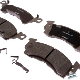 ACDelco Silver 14D52CHF1 Ceramic Front Brake Pad Set | Professional Grade GM OEM Replacement for Buick, Cadillac, Chevy, GMC & Jeep