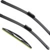 Front & Rear Wiper Blades Set for Subaru Ascent (2019-2023) – 26-Inch Driver, 20-Inch Passenger, 14-Inch Rear – OEM Quality All-Weather Beam Blades