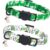 2-Pack Cute Cotton Cat Collars with Bells – Adjustable, Safe Breakaway Buckle for Kittens & Small Pets (Goose & Dill Patterns)
