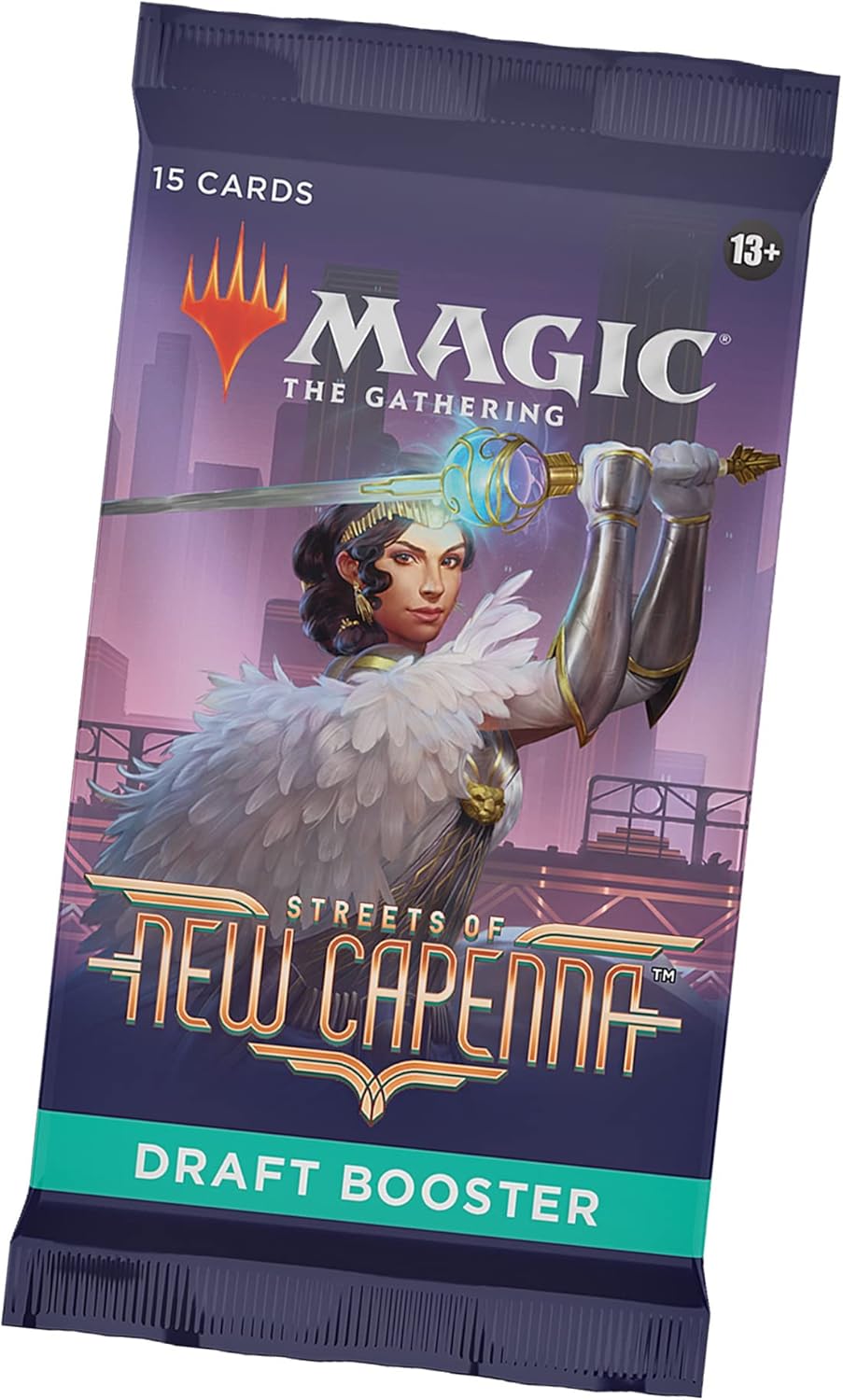 Magic: The Gathering Streets of New Capenna Draft Booster Pack | 15 MTG Cards & Accessories
