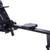 Stamina Dual Air & Magnetic Resistance Rowing Machine with Smart Fitness App & LCD Monitor