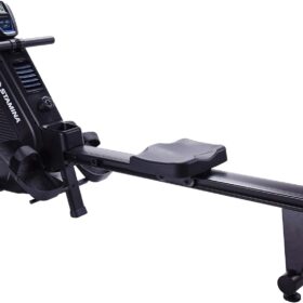 Stamina Dual Air & Magnetic Resistance Rowing Machine with Smart Fitness App & LCD Monitor
