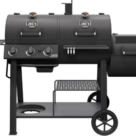 Oklahoma Joe's Canyon Combo 2-in-1 Charcoal & Gas Smoker Grill - 1240 sq. in. Black