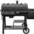 Oklahoma Joe's Canyon Combo 2-in-1 Charcoal & Gas Smoker Grill - 1240 sq. in. Black