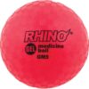 Champion Sports Rhino Skin Gel Medicine Ball – Soft, Durable Grip for Rebounder & Strength Training