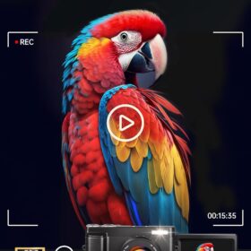 4K Vlogging Camera for Photography with 180° Flip Screen, 64MP Autofocus Point & Shoot Digital Camera, 16X Zoom WiFi for YouTube & Live Streaming (Includes 32GB SD Card & 2 Batteries)