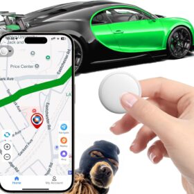Mini GPS Tracker for Vehicles, Cars, Kids, Pets & Valuables | Real-Time Magnetic Tracking Device | No Monthly Fees | Waterproof with Long Battery Life