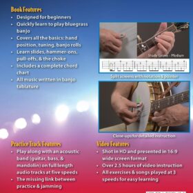 Banjo Primer for Beginners Deluxe Edition - Learn Bluegrass 5-String Banjo with Online Video & Audio Lessons