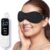 YFONG Heated Eye Mask for Dry Eyes - Electric Warm Compress with 3 Heat Settings & Auto Timer, Washable USB Eye Mask for Migraines, Stye, Blepharitis, and Eye Strain Relief