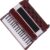 Vintage Miniature Accordion Sculpture – Unique Musician Gift, Desktop & Bookshelf Accent Decor