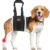 Adjustable Rear Leg Dog Lift Harness – Support Sling for Large Dogs with Arthritis, Hip Dysplasia, or Post-Surgery Recovery (Medium, Black)