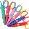 Mr. Pen Craft Scissors Set (6-Pack) – Decorative Edge Cutters for Scrapbooking, Zig Zag & Pattern Designs