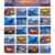 American Advances in Aviation Collectible Stamps Sheet - USPS Scott 3916-25 (20 Stamps)
