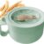 MUUBOOX Large 28.7oz Microwave Soup Mugs with Lids and Cutlery - Unbreakable Wheat Straw Noodle Bowls for Office, Dorm & Travel - Green
