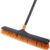 24-Inch Heavy-Duty Push Broom with 65" Adjustable Long Handle | Stiff Bristle Floor Brush for Garage, Shop, Patio, and Concrete