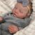 17-Inch Lifelike Reborn Baby Doll Girl - Soft Vinyl Realistic Newborn Toy with Magnetic Pacifier, Bottle & Outfit - Ideal Gift for Kids 3+