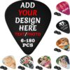 Personalized Guitar Picks – Custom Photo & Text 6-Piece Set | 0.46mm Thin Ultex | Double-Sided Printed Gifts for Musicians