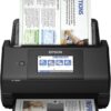 Epson WorkForce ES-580W Wireless Color Duplex Document Scanner with ADF & 4.3" Touchscreen – USB, Wi-Fi & Ethernet Compatible