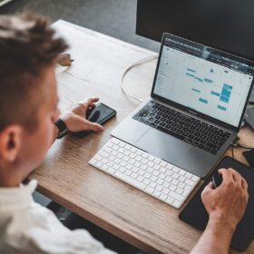 KTRIO 10-Pack Computer Mouse Pads – Ultra-Smooth Surface, Anti-Slip Rubber Base & Durable Stitched Edges (Black, 11 x 8.5 inches)