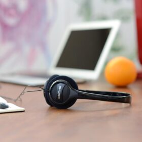 Koss KPH7 Lightweight Portable On-Ear Headphones – Black