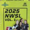 2025 Parkside NWSL Women's Soccer Trading Card Hanger Box - Factory Sealed Set with Chance for Autographs, Rookies & Parallels
