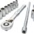 CRAFTSMAN 20-Piece 1/4 Inch Drive Mechanics Tool Set with 72-Tooth Ratchet & VERSASTACK Case