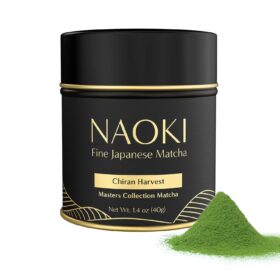 Naoki Matcha Chiran Harvest Masters Collection – Authentic Japanese Ceremonial Grade Matcha Green Tea Powder (40g)