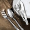 Premium Stainless Steel Flatware Set - Elegant 20-Piece Cutlery Collection for Dining & Entertaining