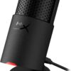 HyperX SoloCast 2 USB Condenser Microphone – Professional Gaming Mic with Plug & Play, Built-in Pop Filter, and Shock Mount – Black