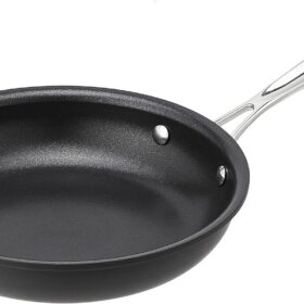 Cuisinart Chef's Classic 8-Inch Nonstick Hard Anodized Skillet - Quantanium Interior, Oven Safe to 500°F