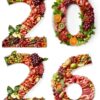 Soul & Lane 2026 Fillable Number Charcuterie Boxes - Large Paper Mache Snack Trays for Graduation and New Year's Eve Party Decorations