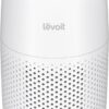 LEVOIT Core Mini Air Purifier for Bedroom - H13 True HEPA Filter for Allergies, Smoke, Dust, Odors & Pet Dander, Compact Desktop Design with Fragrance Sponge, 100% Ozone Free, White