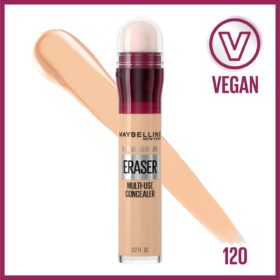 Maybelline Instant Age Rewind Eraser Concealer - Treatment for Dark Circles, Fine Lines & Puffiness (Shade 120)