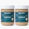 Soom Foods Premium Tahini - 100% Roasted Sesame Seed Paste (11oz, 2 Pack) | Creamy, Vegan & Nut-Free Butter for Hummus, Sauces & Baking