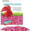 Marina Betta Decorative Gravel – 1 lb, Jellybean Mix – Epoxy-Coated, pH Neutral Substrate for Vibrant Betta Tanks