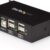 StarTech.com Industrial 4-Port USB 2.0 Hub - Metal Mountable with DIN Rail, 7-24V DC Power & ESD Protection (ST4200USBM)