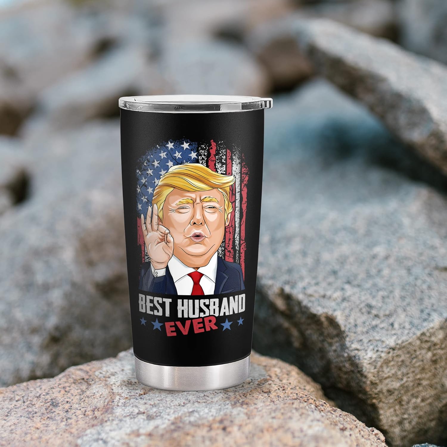 Mocosweeties 20oz Funny Tumbler Gifts for Husband - Stainless Steel Insulated Travel Mug with Lid - Romantic Birthday, Anniversary, Wedding, Christmas Present Ideas for Him from Wife