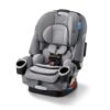 Graco 4Ever DLX 4-in-1 Convertible Car Seat | 10 Years of Use, Rear-Facing to Booster Mode with RapidRemove Cover