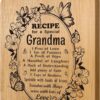 Grandma Gifts Bamboo Cutting Board – Unique Birthday, Christmas & Stocking Stuffer Idea for Nana, Mimi, Grammy & Granny