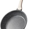 CAROTE Granite Nonstick Frying Pan Skillet – 8-Inch Induction Compatible Kitchen Cookware, PFOA Free & Ultra Durable