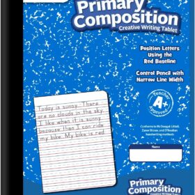 Mead Primary Composition Notebooks, 12 Pack, Grades K-2 Journal, 100 Sheets (200 Pages), Primary Ruled Paper with Dotted Midline, 9.75 x 7.5 Inches, Assorted Colors