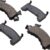 Raybestos SGD154C Service Grade Ceramic Disc Brake Pad Set – Premium Stopping Power & Quiet Performance